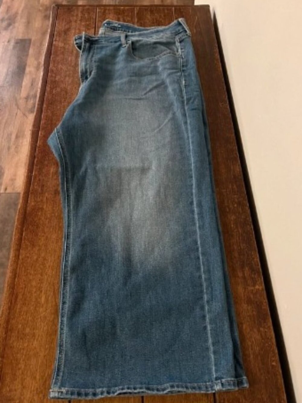 Classic Men's Blue Denim Jeans
